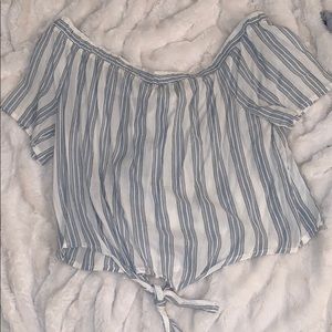 Off the shoulder top